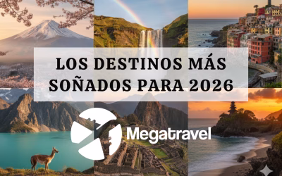 Los destinos más soñados para 2026