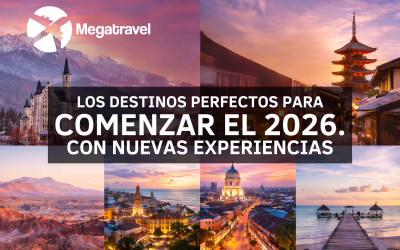 Los destinos perfectos para comenzar el 2026 con nuevas experiencias